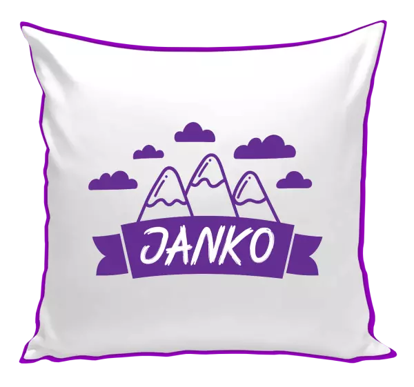 Vankúš Hory s menom