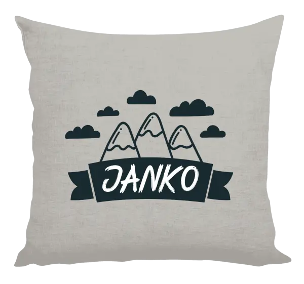 Vankúš Hory s menom