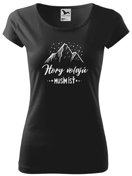 Dámske tričko Hory volajú, musím ísť 