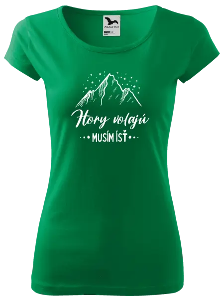 Dámske tričko Hory volajú, musím ísť 