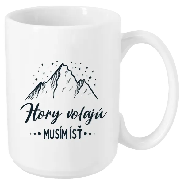 Hrnček Hory volajú, musím ísť 