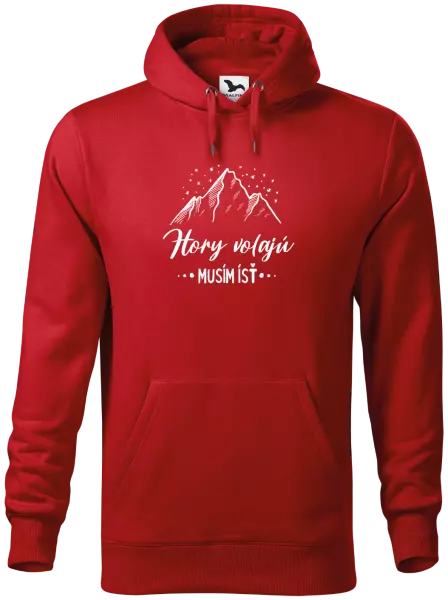 Pánska mikina Hory volajú, musím ísť 