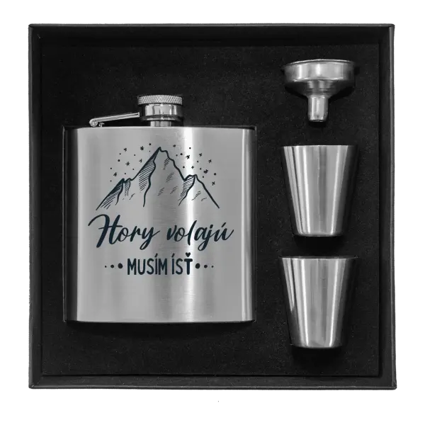 Ploskačka v krabičke Hory volajú, musím ísť