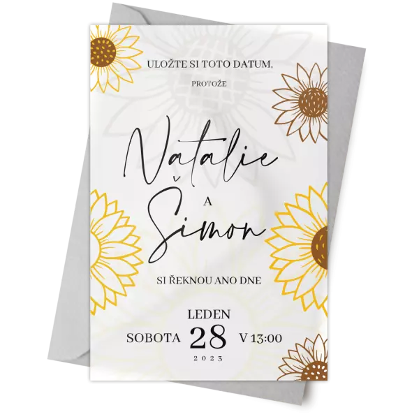 Plexi oznámenie SANY 