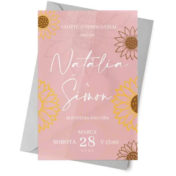 Plexi oznámenie SANY 