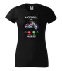 Dámske tričko Motorka volá... musím ísť!