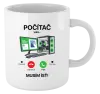 Hrnček Počítač volá... musím ísť!