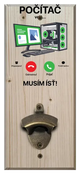 Nástěnný otvírák 