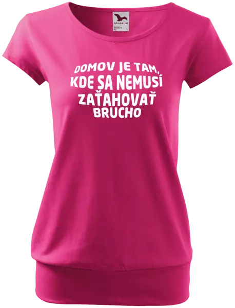 Dámske tričko Naozajsný domov