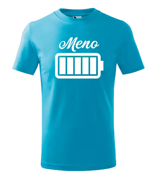 Detské tričko Baterka s menom