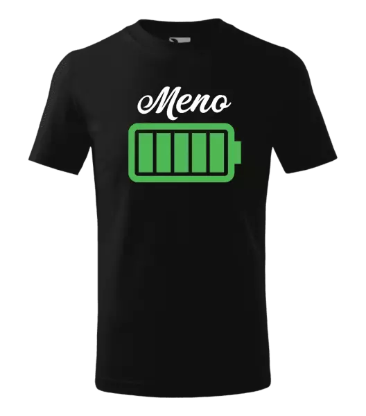 Detské tričko Baterka s menom