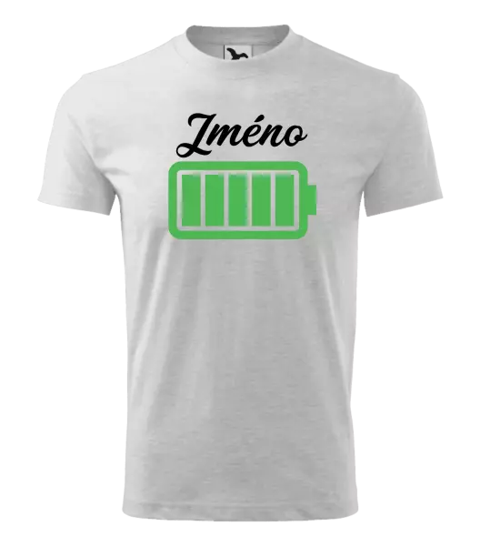 Detské tričko Baterka s menom