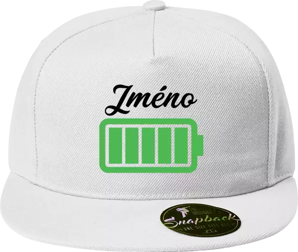 Snapback šiltovka Baterka s menom