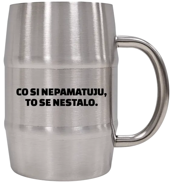 Nerezový chladicí půllitr 