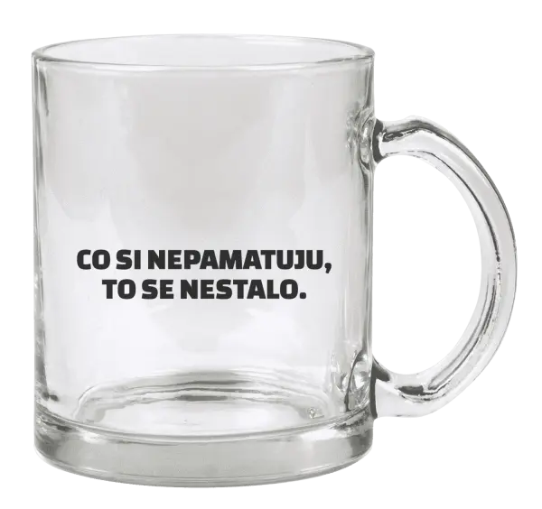 Hrnček Čo si nepämatám, to sa nestalo