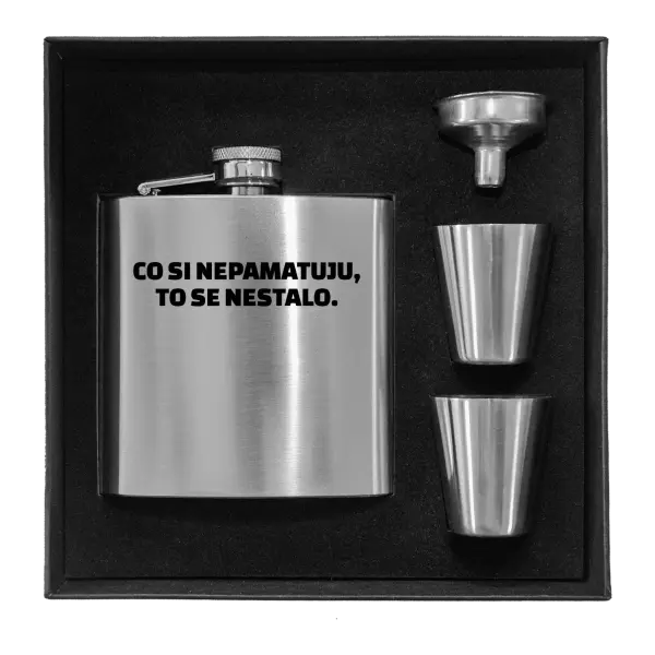 Ploskačka v krabičke Čo si nepämatám, to sa nestalo