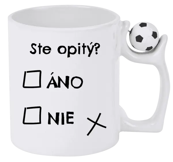 Hrnček Ste opitý? Áno x nie
