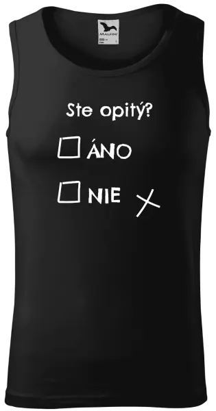 Pánske tielko Ste opitý? Áno x nie