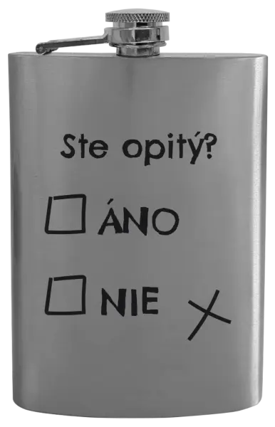 Ploskačka Ste opitý? Áno x nie