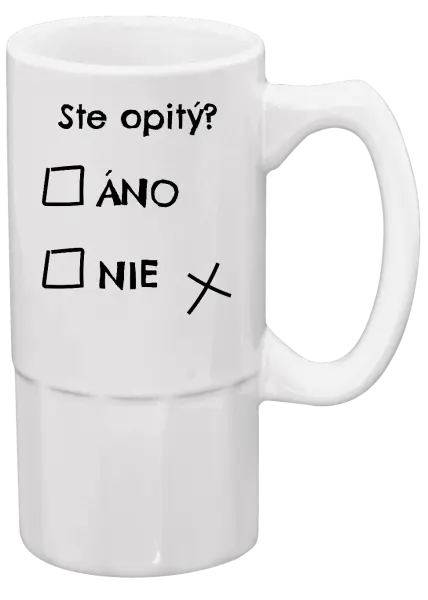 Polliter Ste opitý? Áno x nie