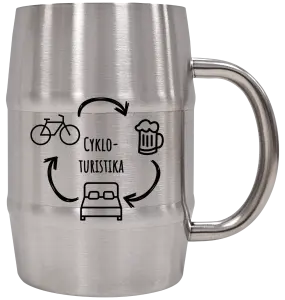 Nerezový chladicí půllitr 