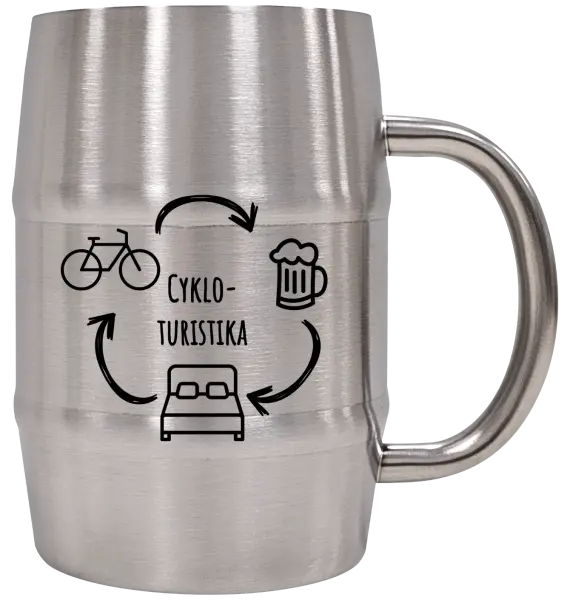 Nerezový chladicí půllitr 