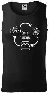 Pánske tielko Cykloturistika