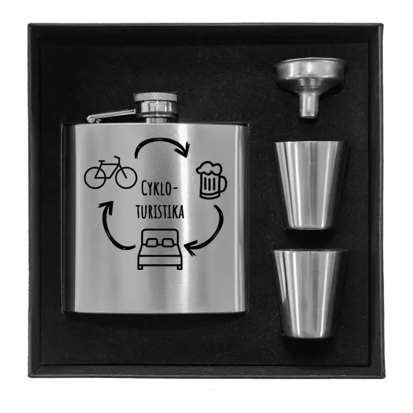 Ploskačka v krabičke Cykloturistika