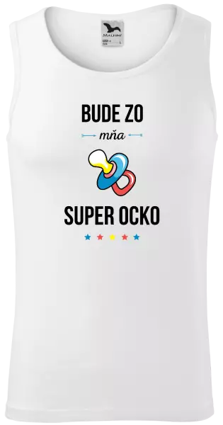 Pánske tielko Bude zo mňa super ocko
