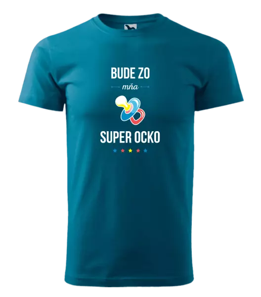 Pánske tričko Bude zo mňa super ocko