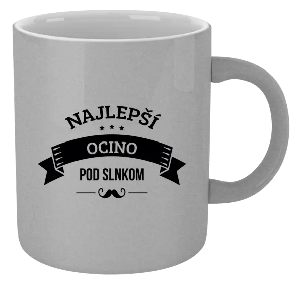 Hrnček metalický Najlepší ocino pod slnkom