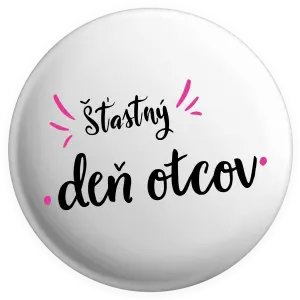 Placka Šťastný den otců - kopie