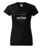 Dámske tričko SI najlepší ocino na svete