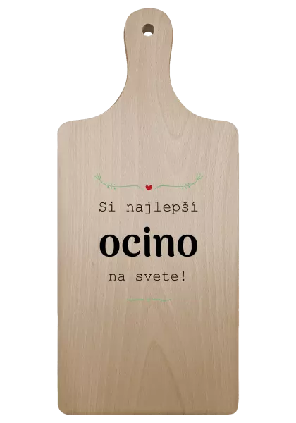 Doštička SI najlepší ocino na svete