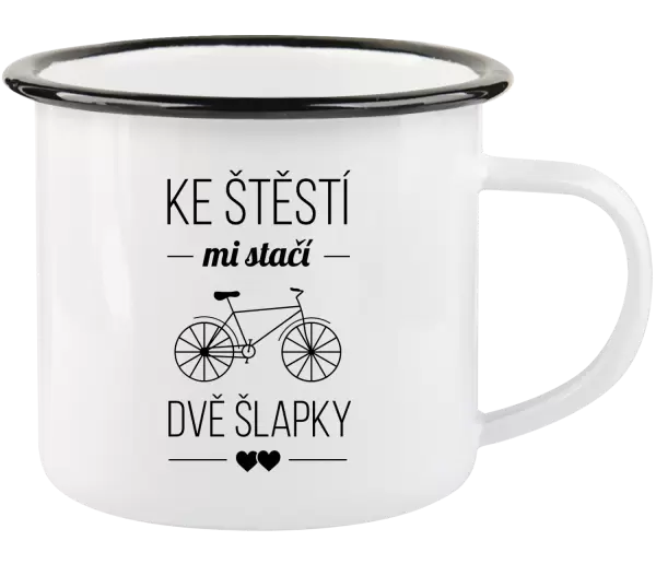 Plecháček Ke štěstí mi stačí dvě šlapky