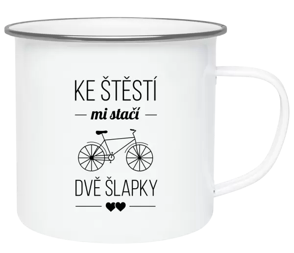 Plecháček Ke štěstí mi stačí dvě šlapky