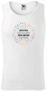 Pánske tielko Keď sa stála rada na ocinov, dostal som toho najlepšieho