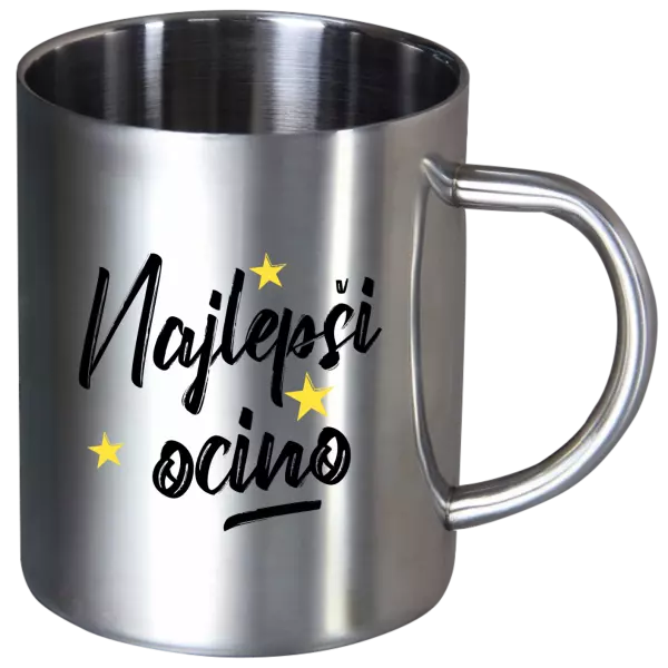 Nerezový hrnček Najlepší ocino