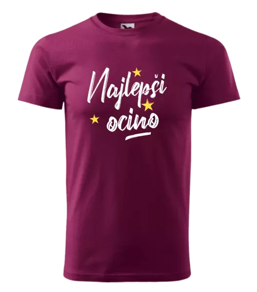 Pánske tričko Najlepší ocino