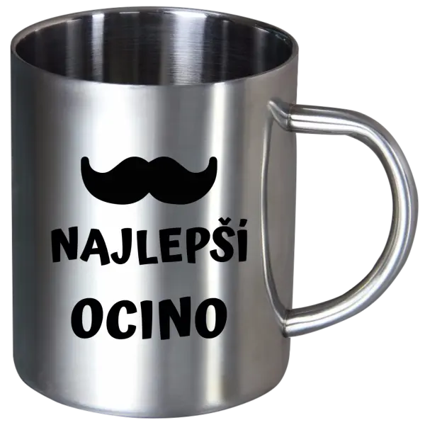 Nerezový hrnček Najlepší ocino