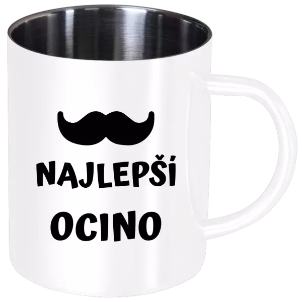 Nerezový hrnček Najlepší ocino