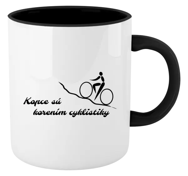 Hrnček  Kopce sú korením cyklistiky