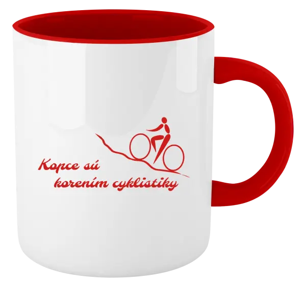 Hrnček  Kopce sú korením cyklistiky