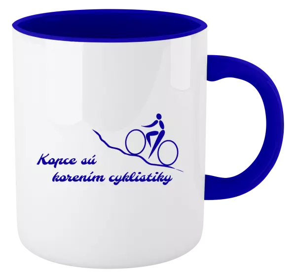 Hrnček  Kopce sú korením cyklistiky