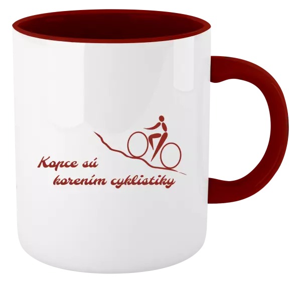 Hrnček  Kopce sú korením cyklistiky