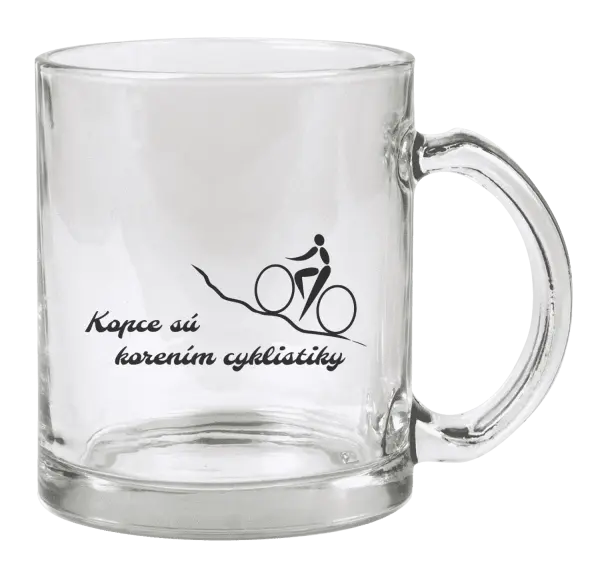 Hrnček Kopce sú korením cyklistiky