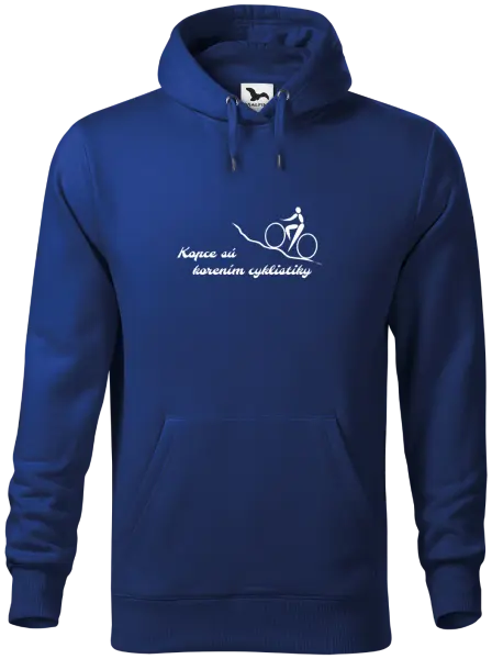Pánska mikina Kopce sú korením cyklistiky
