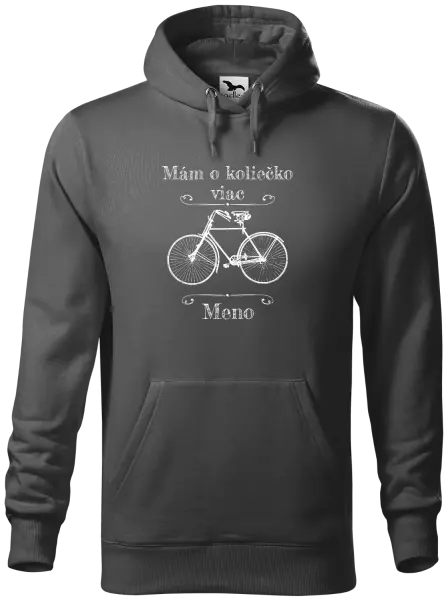 Pánska mikina Mám o koliečko viac s menom