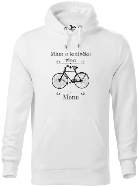 Pánska mikina Mám o koliečko viac s menom