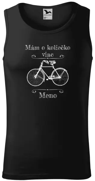 Pánske tielko Mám o koliečko viac s menom